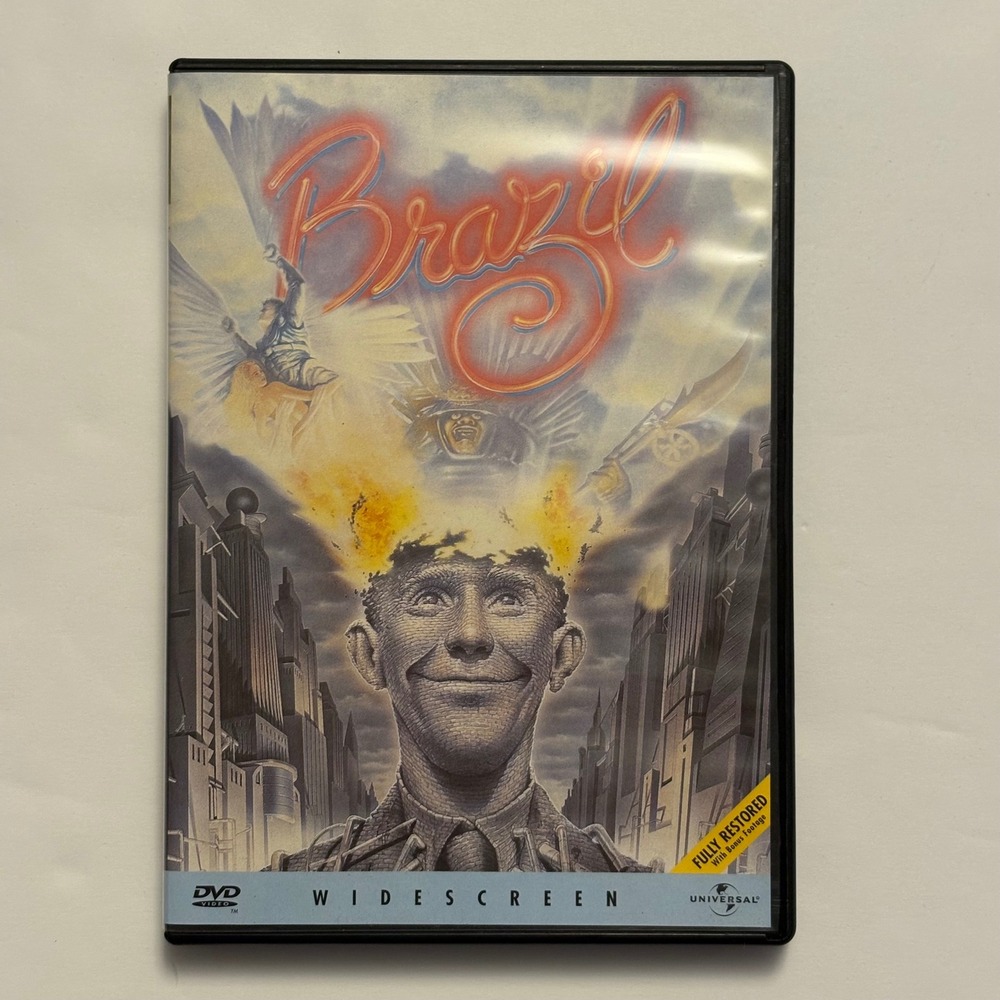 Universal Brazil DVD Widescreen Edition Terry Gilliam Sci-Fi Cult Classic Film
